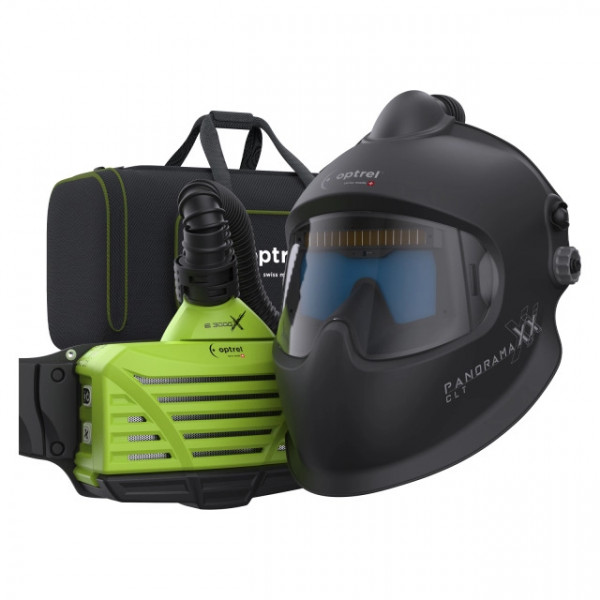 Schweißerhelm OPTREL Panoramaxx CLT,Set mit e3000X