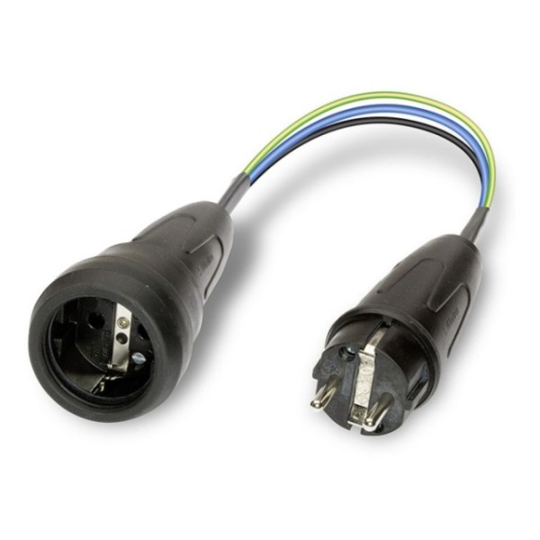 Messadapter Schukostecker-Schukokupplung