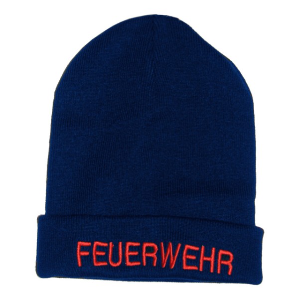 Mütze navyblau mit Aufschrift FEUERWEHR