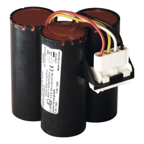 LiFe-Akku 9,6 V/3 Ah CEAG für