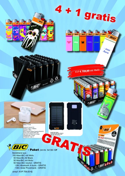 BIC-PAKET bestehend aus: