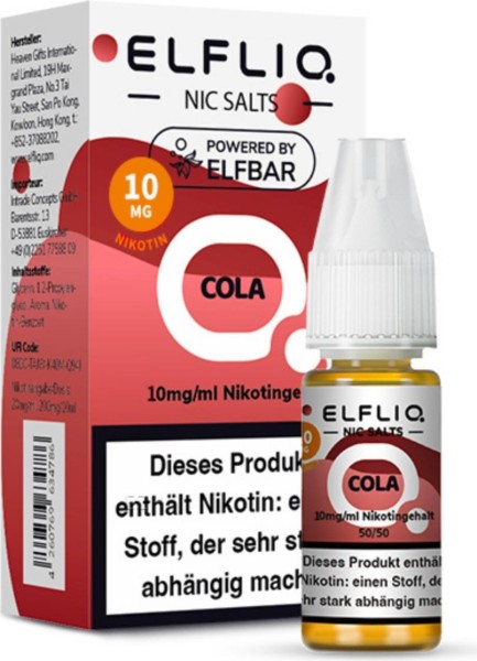ELFLIQ-E-LIQUID, COLA