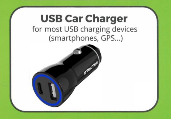 TEKMEE USB-AUTOLADESTECKER