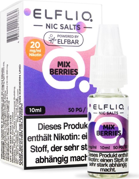 ELFLIQ-E-LIQUID, MIX BERRIES
