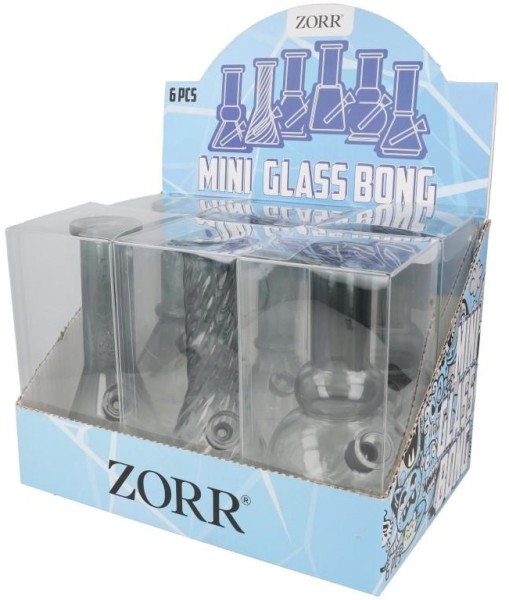 ZORR MINI GLASBONG TRANSPARE