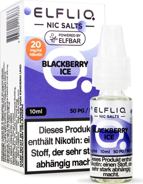 ELFLIQ-E-LIQUID, BLACKBERRY