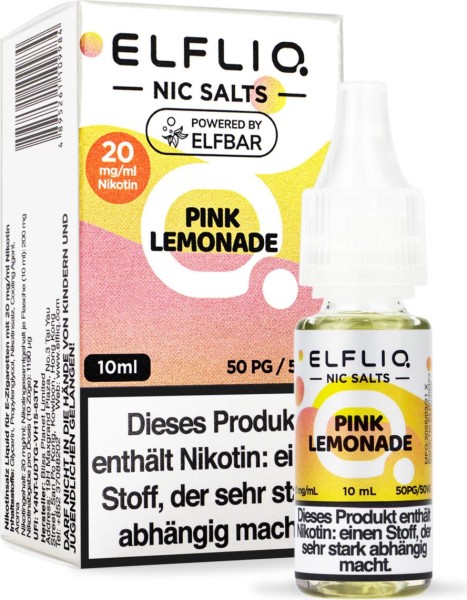 ELFLIQ-E-LIQUID, PINK LEMONA