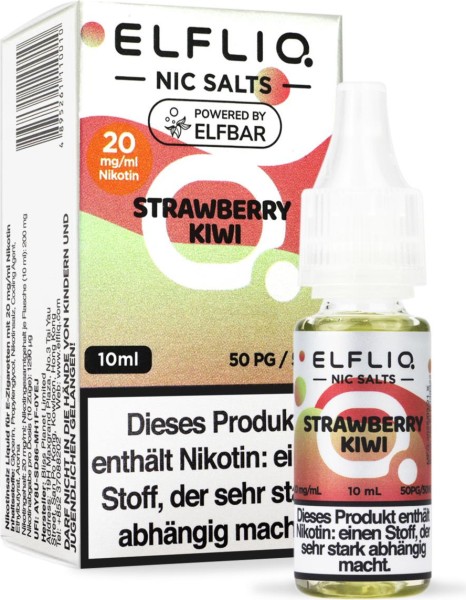 ELFLIQ-E-LIQUID, STRAWB.KIWI