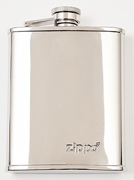 ZIPPO Flachmann chrom