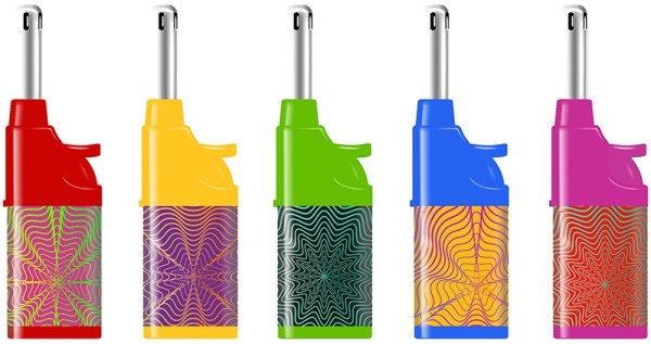 STABANZÜNDER, LUX, FLOWER