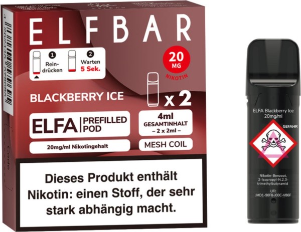 ELFBAR ELFA PODS-BLACKB.ICE