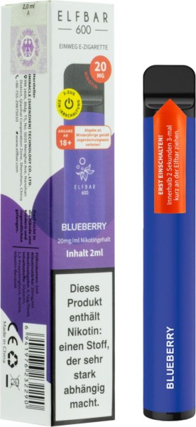 ELF BAR 600 - BLUEBERRY