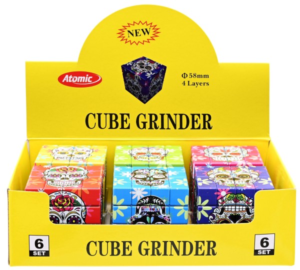 GRINDER ATOMIC METALL CUBE
