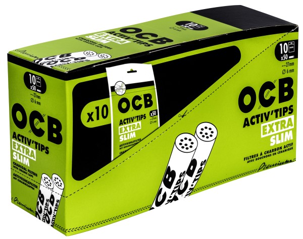 OCB ACTIV TIPS SLIM