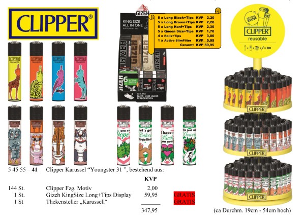 CLIPPER YOUNGSTER 31 AKTION