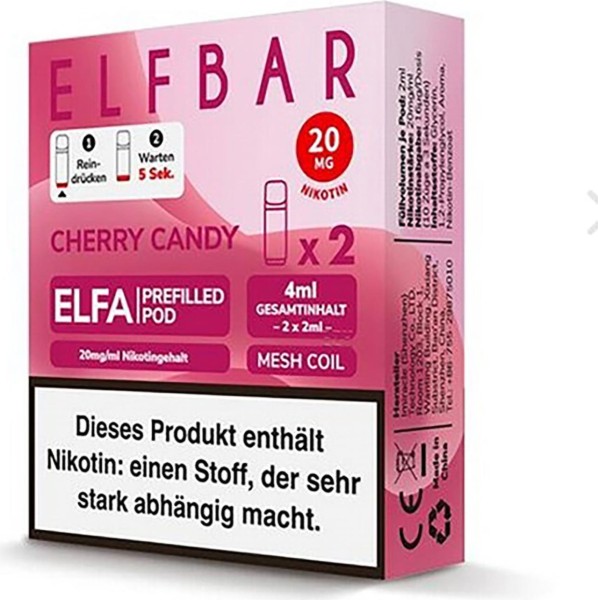 ELFBAR ELFA PODS-CHERRY