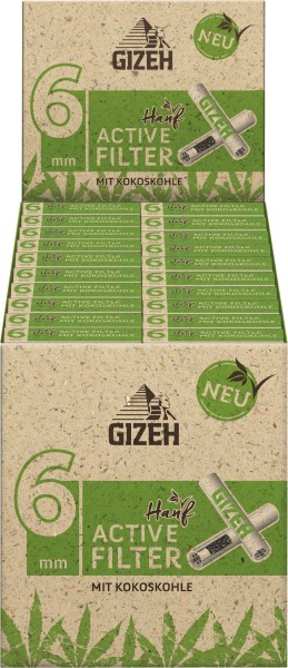 GIZEH HANF ACTIVE SLIM FILTE