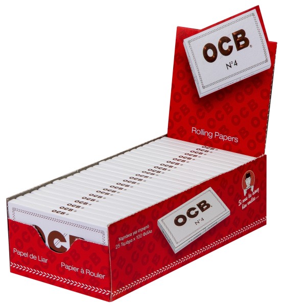 OCB-PAPIER, WEISS NR.4 KURZ