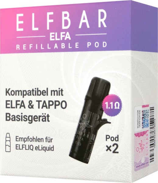 ELFBAR ELFA LEERPODS 1,1 Ohm