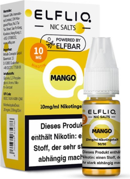 ELFLIQ-E-LIQUID, MANGO