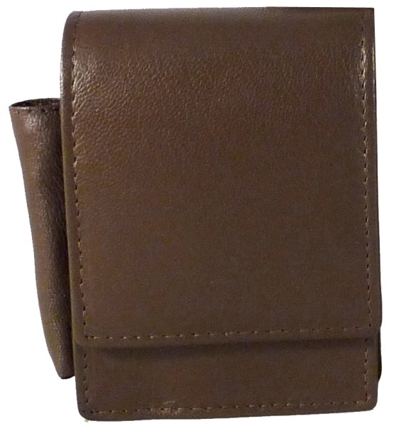 ZIG.-BOX LEDER BRAUN