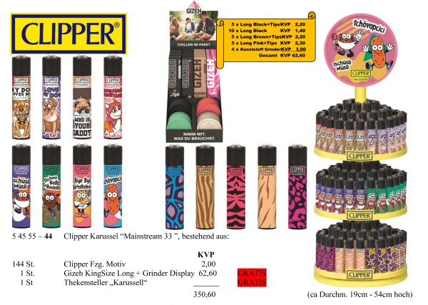 CLIPPER MAINSTREAM 33 AKTION