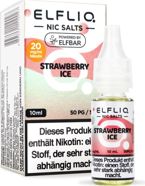 ELFLIQ-E-LIQUID, STRAWBERRY