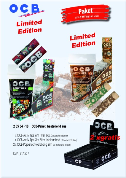 OCB-PAKET Limited Filter: