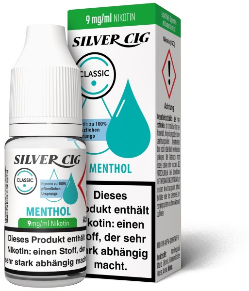 SIL.CIG-E-LIQUID,MENTHOL
