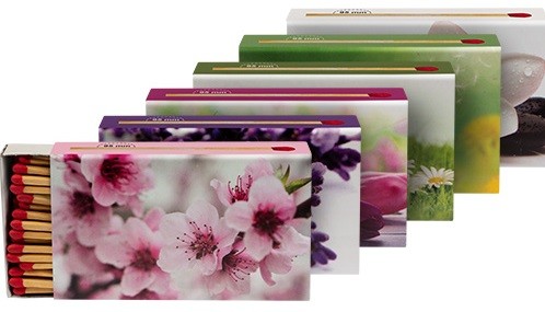 ZÜNDHÖLZER, Motiv BLUMEN