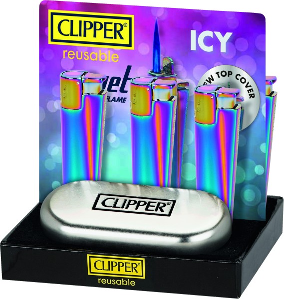 CLIPPER-FZG.METALL JET ICY