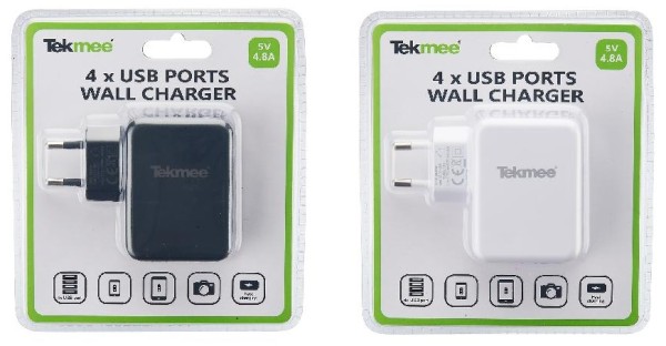 TEKMEE USB Multi-Netzstecker