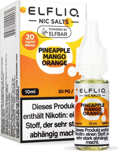 ELFLIQ-E-LIQUID, PINEAPPLE M