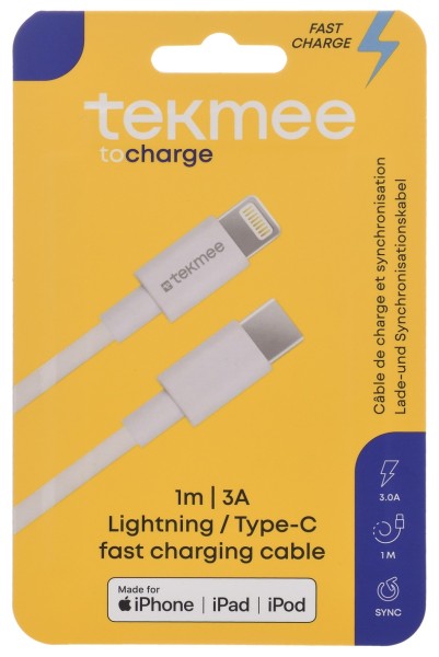 TEKMEE Lightning MFI Kabel