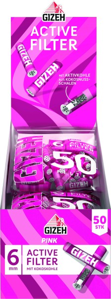 GIZEH PINK ACTIVE SLIM FILTE