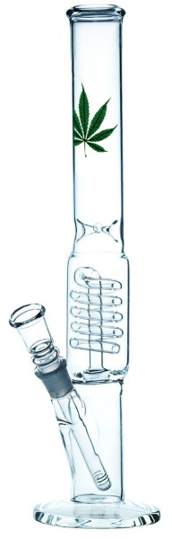 ATOMIC GLAS BONG LEAF 39CM