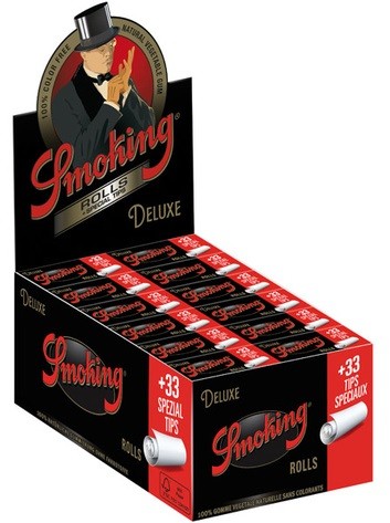 SMOKING DELUXE ROLL+TIPS