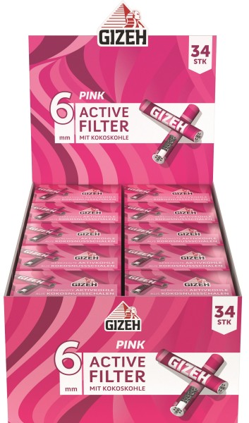 GIZEH PINK ACTIVE SLIM FILTE