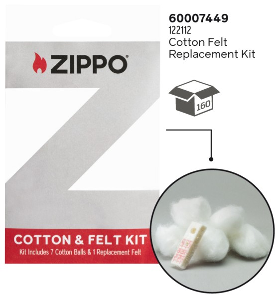 ZIPPO COTTON AND FELT KIT