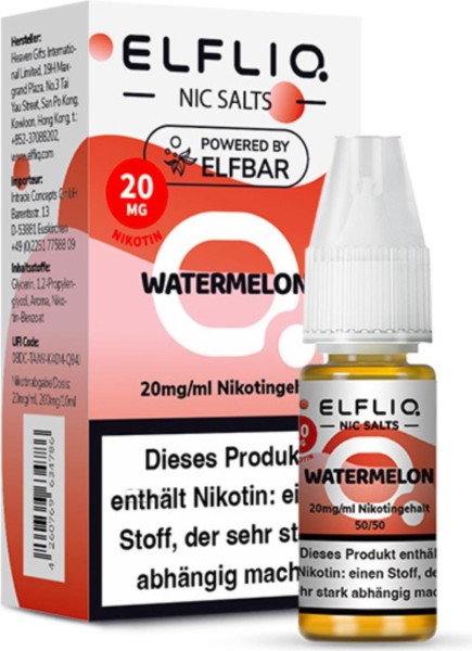 ELFLIQ-E-LIQUID, WATERMELON