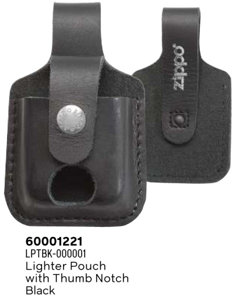 ZIPPO TASCHE CLIP SCHWARZ