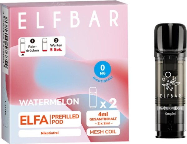ELFBAR ELFA PODS-WATERMELON