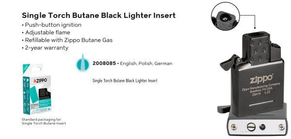 ZIPPO FEUERZEUGEINSATZ