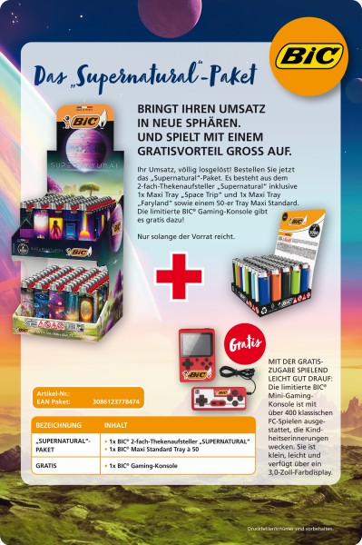 BIC-SUPERNATURAL PAKET