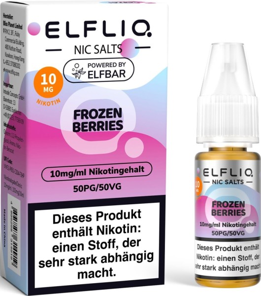 ELFLIQ-E-LIQUID, FROZEN BERR
