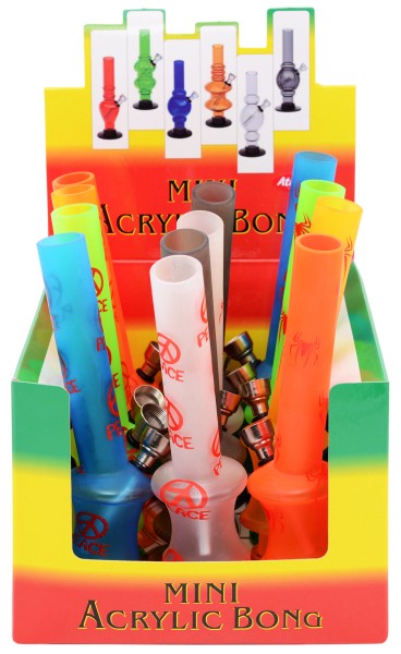 ACRYL BONG ATOMIC, ca. 20cm