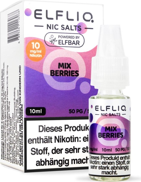 ELFLIQ-E-LIQUID, MIX BERRIES