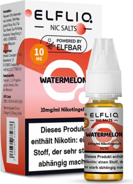 ELFLIQ-E-LIQUID, WATERMELON