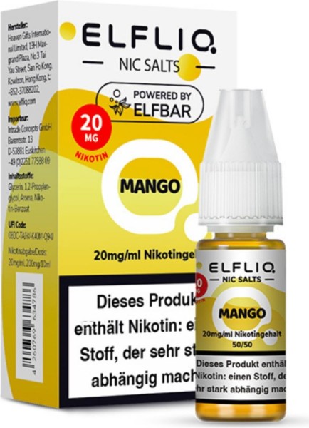 ELFLIQ-E-LIQUID, MANGO