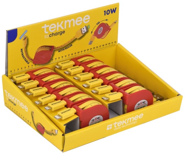 TEKMEE LIGHTNING KABEL 1m